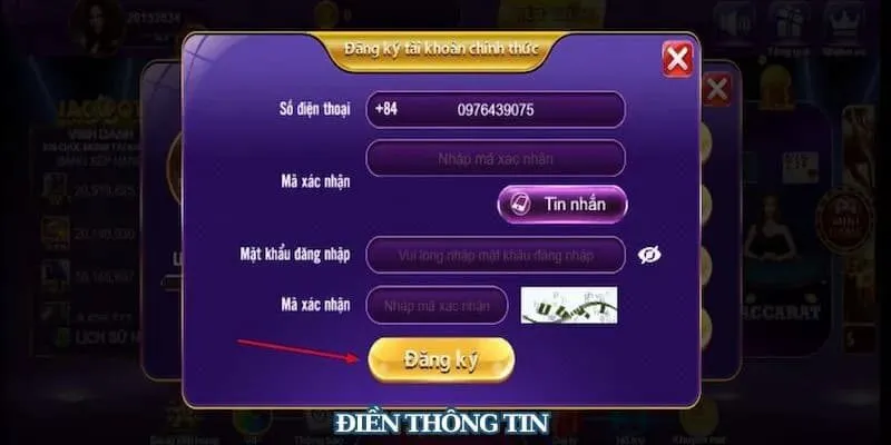 Đăng Ký 68 Game Bài - Tạo Mới Tài Khoản Trong 2 Phút 3 Quy trình đăng ký 68 game bài được diễn ra trong vòng 3 bước